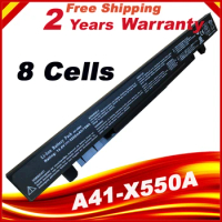 4400mAh battery A41-X550 A41-X550A For ASUS X550L X450 X450C R409CC X552E K5 X550V X550VB X550VC A450 A550 F450 K450 K550