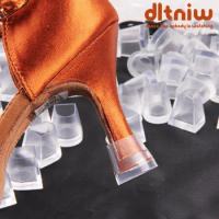 2pairs/lot Latin Protectors Stiletto Dancing Covers Heel Stoppers Antislip Silicone High Heeler for Wedding Shoes