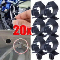 Car Wiring Harness Fastener Route Fixed Retainer Clip Corrugated Pipe Tie Wrap Cable Clamp Oil Pipe Beam Line Hose Holder