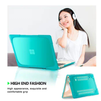 Shockproof Case For Microsoft Surface Laptop 2 3 4 13.5 15 Stand Holder Case For Surface Laptop Go 12.4 Protector Shell Cover