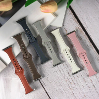 【ALL TIME 完全計時】Apple Watch S7/6/SE/5/4 42/44/45mm 簡約收腰扣式真皮錶帶