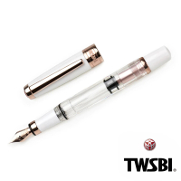 【TWSBI 三文堂】鑽石580 白玫瑰金II 活塞鋼筆
