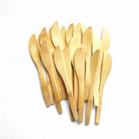 Bamboo Cheese Spreader Butter Knife 20PCS
