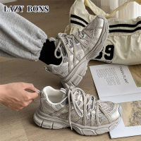 Giày Nam, LAZY BONS, Hàng Mới Về Mùa Hè, Dây Đeo Nhện, Đế Dày, Dad Shoes, Thể Thao Thường Ngày Lưới 