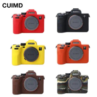 A7IV Silicone Armor Skin Camera Case Body Cover Protector for Sony A7IV A74 A7M4 Digital Camera