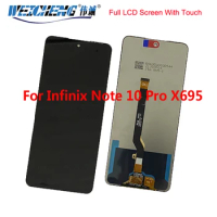 For Infinix Note 10 Pro X695 LCD Display Screen Assembly Full Complete Glass Digitizer Replacement For Note 10 Pro X695 LCD