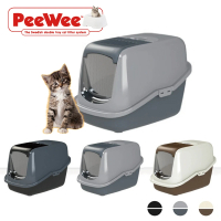 PeeWee 必威 屋型雙層貓便盆(PW-E400)