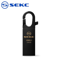 SEKC SDM32 256GB USB3.1高速金屬扣環隨身碟
