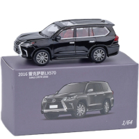 Jkm 1/64 Mô Hình Xe Lx570 Hợp Kim Diecast Cổ Điển Siêu Sang Trọng Off-Road Xe Đồ Chơi Xe Ô Tô Cho Ng