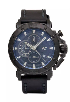 Alexandre Christie Alexandre Christie Jam Tangan Pria - Black - Leather Strap - 9205 BCLIPBA