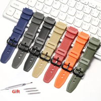 18mm Bracelet Strap Watch Band AE-1000/AE-1200/AQ-S810W/W-218/AEQ-110W/AQ-S800W/W-800H Bracelet Watchband Wrist Belt