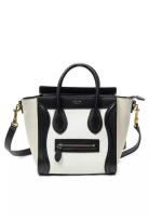 CELINE Pre-Loved Nano Bicolor Luggage