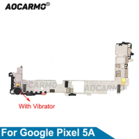 Aocarmo Motherboard Cover For Google Pixel 5A Main Board Bracket With Vibration Motor Replacement Parts