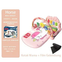 LC - Tiny Treasures Mart 0-36 Bulan Bayi Gym Playgym Mainan Bayi Rattle Playmate Musik Piano Babygym