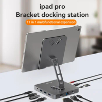 Bluendless Multiple Ports hub for IPad Pro Air Stand usb c docking stations Type C hub for Macbook hub OTG phone hub Laptop Acce