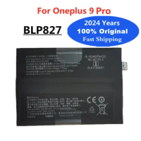 2024 Years BLP827 4500mAh 1+ Original Battery For OnePlus 9 Pro One Plus 9Pro High Quality Phone Bateria Battery Fast Shipping