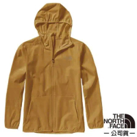 【The North Face】男NEW ZEPHYR WIND 防風防潑水防曬連帽輕薄外套/7WCY-173 棕