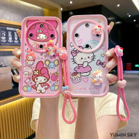 ốp lưng cho Honor X70 X9d 5G Magic 8 LITE 3D Hoạt Hình Dễ Thương Mèo Kitty Melody Chó Pacha Vỏ Điện