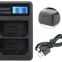 USB LCD Battery Charger LP-E6 For Canon 5D4 5D Mark IV,5D Mark III,5Ds R,7D 6D 80D