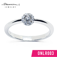 แหวนเงินแท้ Memorine Jewelry ONLR003 แถมกล่องกำมะหยี่ฟรี!