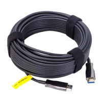 Long HDMI 2.0 Optical Fiber Cable 4K 60Hz AOC HDMI Fiber Cable 5m 10m 20m 50m HDCP2.2 HDR 18Gbps High Speed for TV LCD Laptop PC