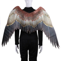 Angel Wings Carnival Mardi Gras Halloween Super Large Black White Wings Costume Props