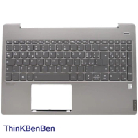 IT Italian Mineral Gray Keyboard Upper Case Palmrest Shell Cover For Lenovo Ideapad S540 15 15IWL GTX 5CB0U43625