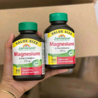 Jamieson Magnesium Ultra Strength 250 mg - Hỗ trợ sức khỏe xương cơ tim - 150 viên nén