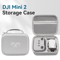 For DJI Mini 2 Storage Bag Portable Carrying Case Mini2 Drone Accessories Splashproof Leather Handbag