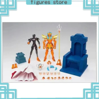 Original Bandai Saint Cloth Myth Ex Sea King Poseidon Atlantean Luxury Throne Anime Action Collection Figures Model Toys