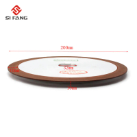 200*32*10*8Mm Pdx One Side Tapered Diamond Wheel Cutting