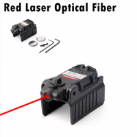Red Laser Sight For Glock Pistol with Optical Fiber Target Light For Glock 17, 22, 23, 26, 27, 28, 31, 32, 33, 34, 35, 37