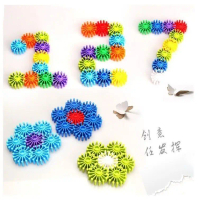 Gear Blocks Children's Parent-Child Early Education Interactive Versatile Plastic Assembly Toys for