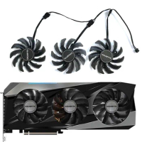 T128010SU PLD08010S12H Cooling Fan for Gigabyte Geforce RTX 3060 Ti 3070 3070Ti RTX3070 RX6700XT Gaming Graphics Card
