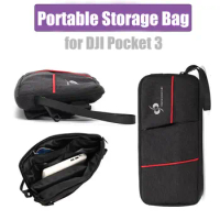 Nylon Storage Bag for DJI Pocket 3 Portable Carrying Case Protection Handbag for DJI Osmo Pocket 3 Handheld Gimbal Accessories