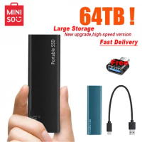 MINISO Portable External Hard Drive1TB 2TB Mobile Solid State Drive USB 3.1 External hard disk ssd for Notebook Laptop Mac