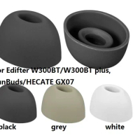 100set Silicone Ear Tips for Edifier W300BT PLUS FunBuds HECATE GX07 Tips Oval Mouth