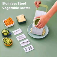 Parutan Manual Sayur Dan Buah Vegetable Cutter 5 IN 1 Multifungsi Premium Vegetable Cutter Slicer St