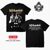 Lefthanded Keadilan Limited Edition Rock Band Shirts High-Quality Rockers T-Shirt # Fender Ibanez Gi