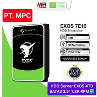 Seagate EXOS 4TB HDD SERVER 7E10 / Hardisk Enterprise Datacenter 4TB SATA 7200RPM | 7.2K ST4000NM024