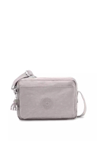 Kipling ABANU M Grey Gris Crossbody Bag