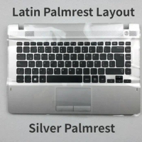 Latin Palmrest keyboard for SAMSUNG NP270E4V 270E4E 275E4V 300E4E 2470EV Series BA75-04435K LA Layout