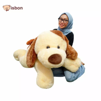 Istana Boneka Boneka Anjing Spotty Dog Jumbo Cream Istana boneka