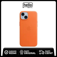APPLE iPhone 14 Leather Case with MagSafe Orange