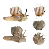 2Pcs Resin Snail House Micro Landscape Fish Tank Accessories Fish Tank Aquarium Ornaments