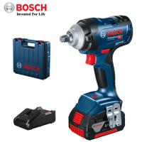 Bosch 18V Brushless Cordless Impact Wrench 400Nm Lithium Battery Impact Driver GDS 18v-400 Bosch Professional Power Tools