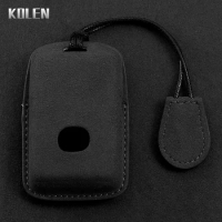 Leather Car Remote Key Case Cover Shell Fob For Mazda 3 Alexa CX30 CX-30 CX-5 CX5 CX3 CX-3 CX8 CX-8 CX9 CX-9 Accessories Keyless