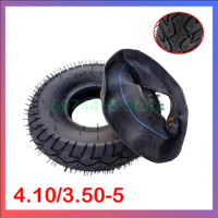 4.10/3.50-5 Outer tire 410/350-5 inflatable wheel tire Thick wear-resistant electric scooter cart cart wheel