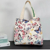 2024 New Waterproof Zipper High-Value Mommy Bag Fashion Commuter Lunch Bag Portable Office Handbag