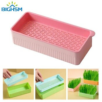 Micro Greens Sprouting Tray Hydroponic / Sprouting Tray For Sprout Horticultural Hydroponic Systems Tray Nursery Potted